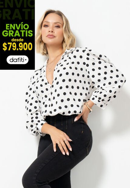 Blusa Mujer Estampado Mp 101028