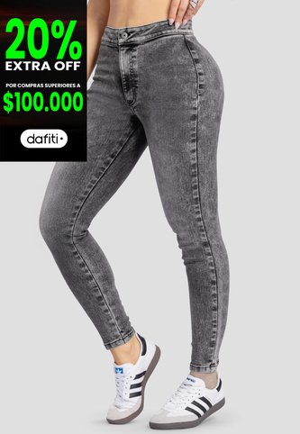 Jean Mujer Negro Mp 110317 MP