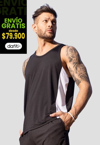 Camisilla Hombre Negro Mp 102573 MP