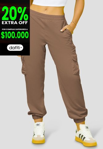 Jogger Mujer Chocolate Mp 108116 MP