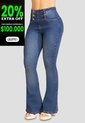 Jean Mujer Azul Medio Mp 107890 de MP