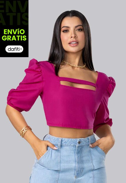 Blusa Mujer Fucsia Mp 102615