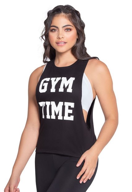 Camisilla Mujer Negro Mp 88593