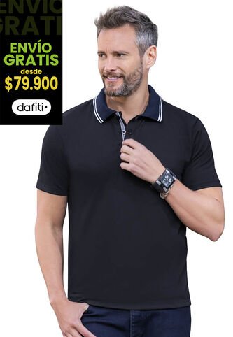 Polo Hombre Musgo Mp 7098 MP