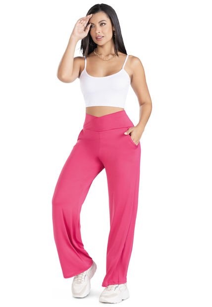 Pantalón Mujer Fucsia Mp 4314