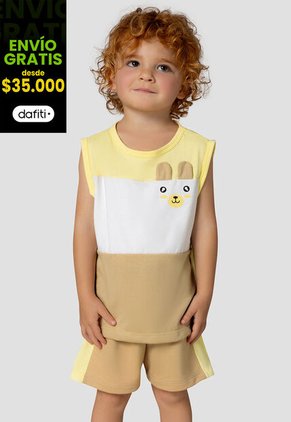 Conjunto Infantil Masculino Multicolor Mp 103220