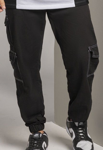 Jogger Hombre Negro Mp 100325