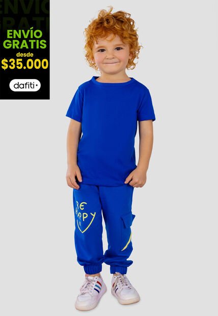 Conjunto Infantil Masculino Multicolor Mp 102647