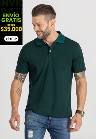 Polo Hombre Verde Mp 96038 MP