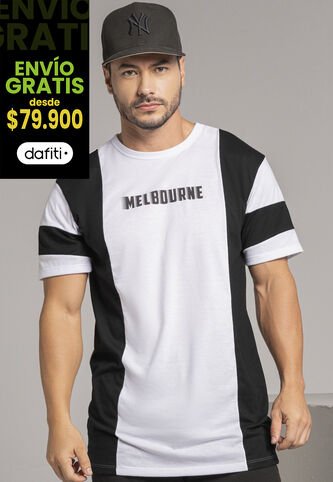 Camiseta Hombre Blanco Mp 100171 MP