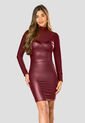 Vestido Corto Mujer Merlot Mp 114275 de MP
