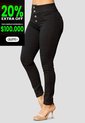 Jean Mujer Negro Mp 105527 de MP