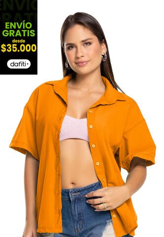 Camisa Mujer Naranja Mp 5908 MP