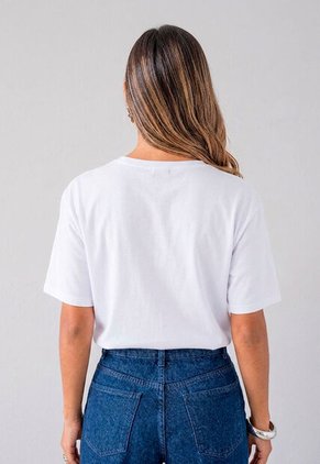 Camiseta Mujer Blanco Mp 114176