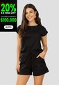 Conjunto Mujer Negro Mp 102318 de MP