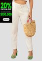 Pantalón Mujer Marfil Mp 1785 de MP