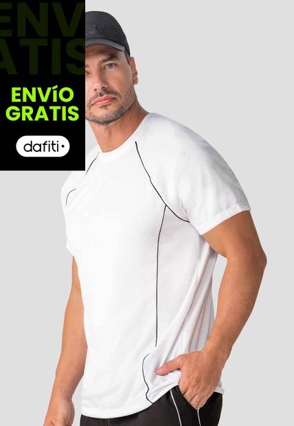Camiseta Hombre Blanco Mp 114573
