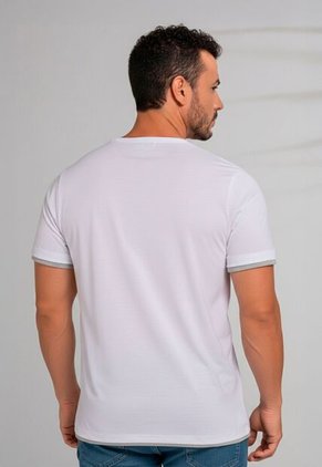 Camiseta Hombre Blanco Mp 389