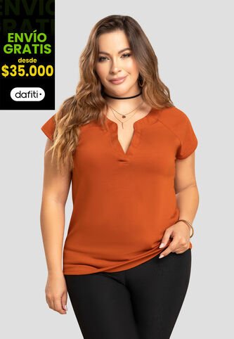 Blusa Mujer Naranja Mp 104190 MP