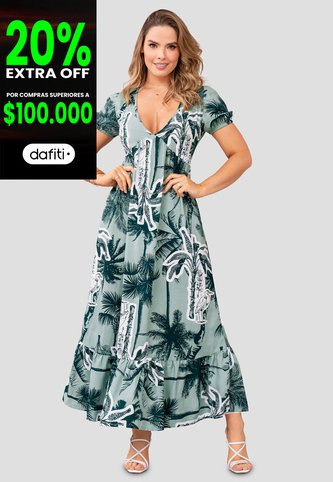 Vestido Mujer Multicolor Mp 105143 MP