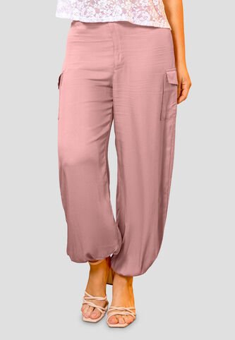 Pantalón Mujer Rosa Polvo Mp 114171 MP