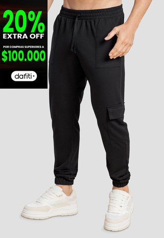 Jogger Hombre Negro Mp 104553 MP