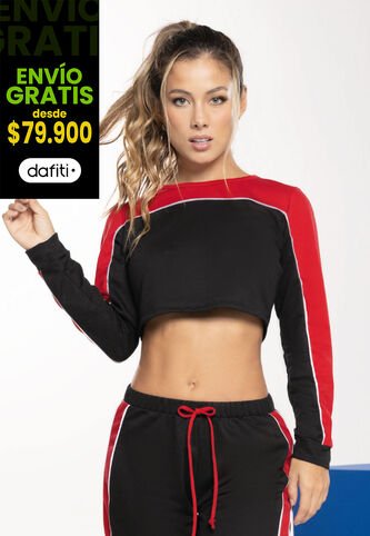 Buzo Mujer Negro Mp 100365 MP