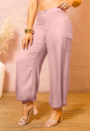 Pantalón Mujer Rosa Polvo Mp 114171