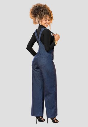 Overall Largo Mujer Azul Oscuro Mp 114125
