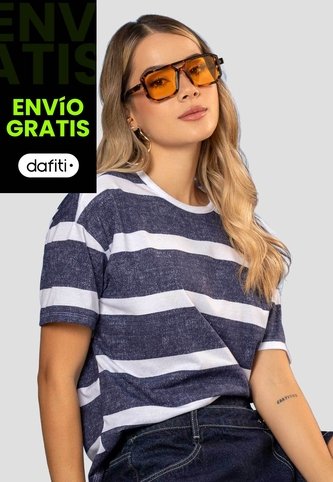 Camiseta Mujer Estampado Mp 114644 MP