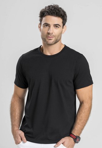 Camiseta Masculino Negro Mp 1870 MP