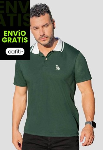 Polo Hombre Verde Pino Mp 114572 MP