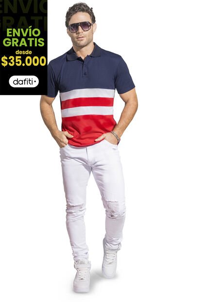 Polo Hombre Multicolor Mp 1082