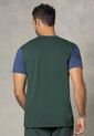 Camiseta Hombre Verde-Azul Mp 114015 de MP