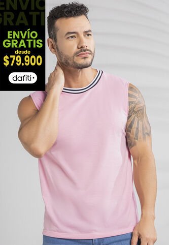 Camisilla Hombre Rosa Mp 101775 MP
