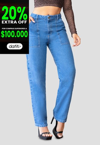 Jean Mujer Azul Mp 104347 MP