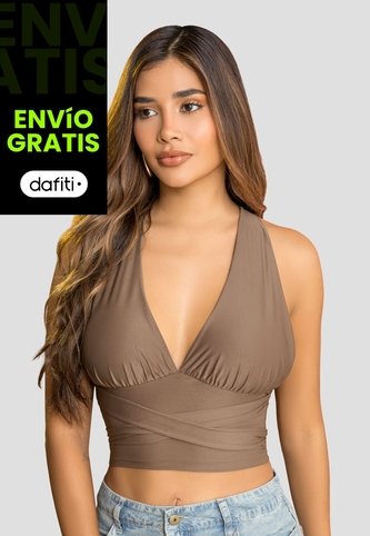 Blusa Mujer Chocolate Mp 114027 MP