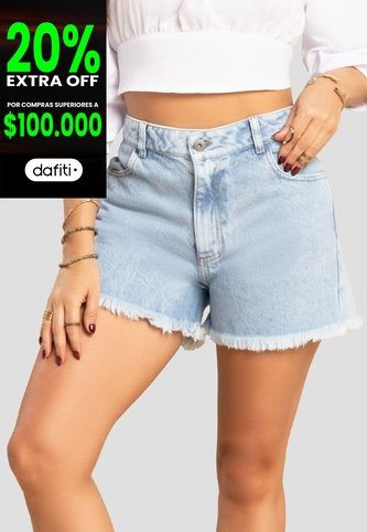 Short Mujer Azul Mp 104352 MP