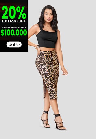 Conjunto Mujer Animal-Print Mp 104362 MP
