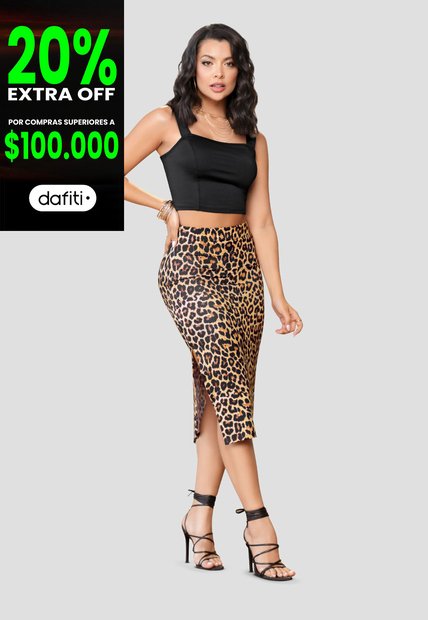 Conjunto Mujer Animal-Print Mp 104362