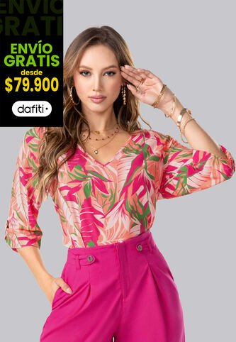 Blusa Mujer Multicolor Mp 102267 MP