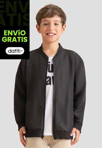 Chaqueta Niño Infantil Negro Mp 112823 MP