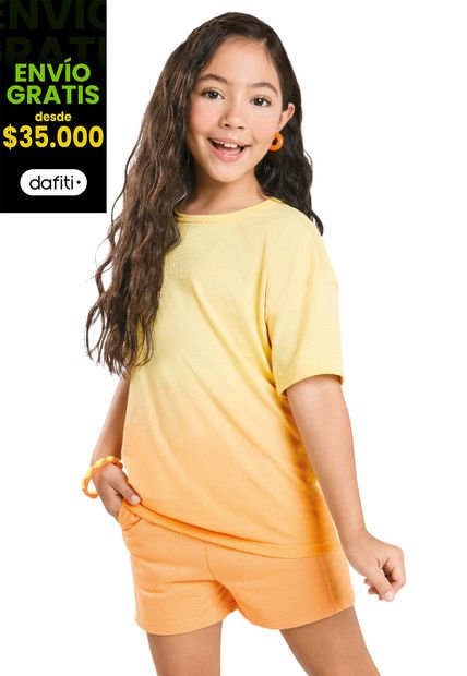 Conjunto Infantil Bebés Amarillo Mp 32971