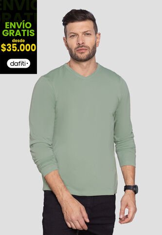 Camibuzo Hombre Verde Oliva Mp 102564 MP