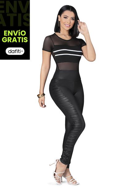 Jegging Mujer Negro Mp 5813