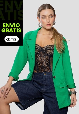 Blazer Mujer Verde Antioquia Mp 113720 MP