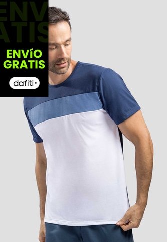 Camiseta Hombre Azul Profundo Mp 70042 MP