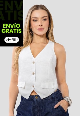 Chaleco Mujer Marfil Mp 111273 MP