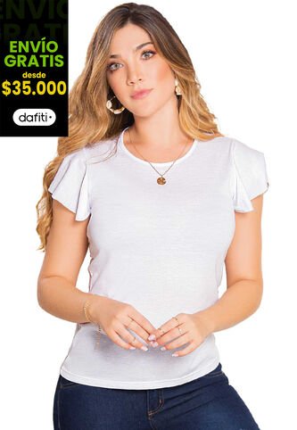 Blusa Mujer Blanco Mp 68386 MP