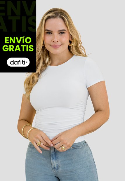 Blusa Mujer Blanco Mp 113732